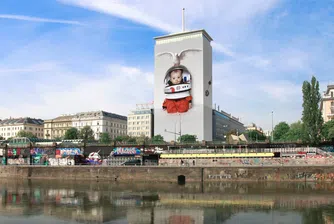 Невероятната "българска" опаковка на една красива виенска сграда