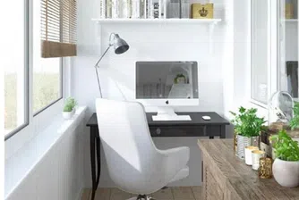 Да преобразим балкона в офис за топлите месеци