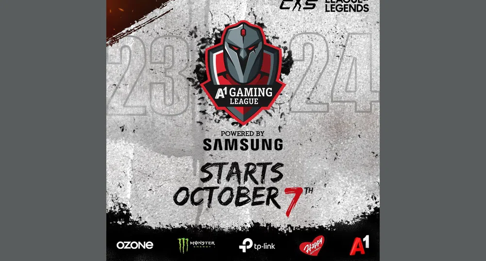 Новият сезон на A1 Gaming League стартира с награден фонд от 70 000 лева