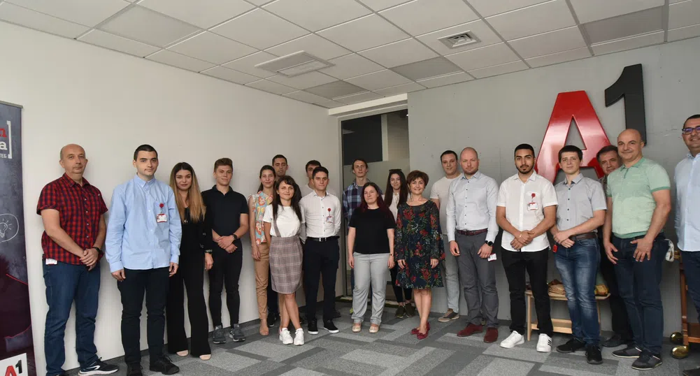 А1 приветства 16 даровити студенти в своята Лятна академия