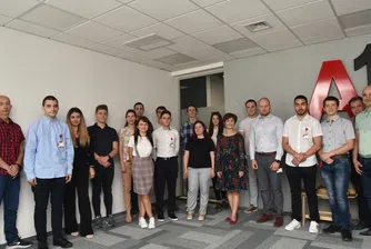 А1 приветства 16 даровити студенти в своята Лятна академия