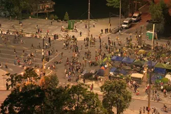 Протестиращите отново блокираха кръстовища в София