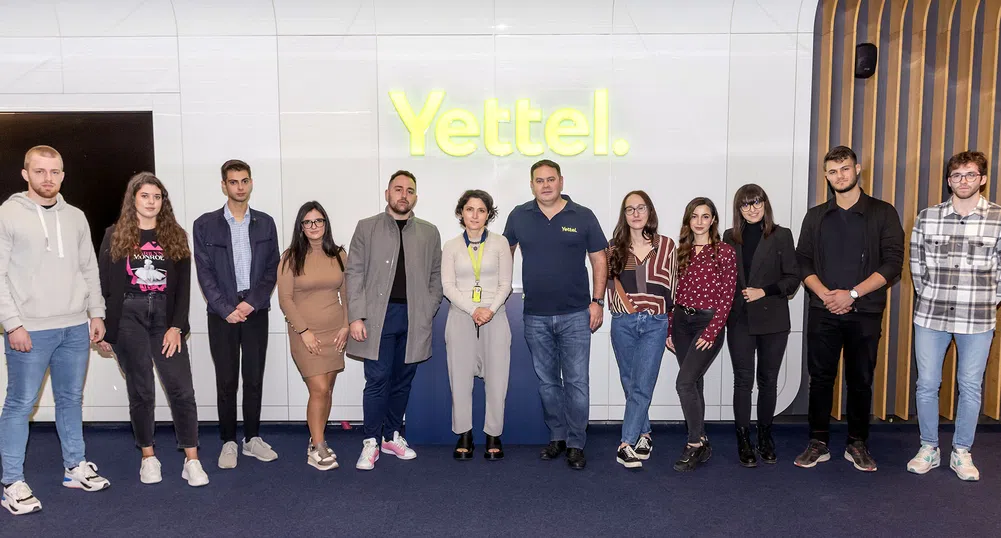 Yettel посрещна официално новите участници в едногодишния си стаж