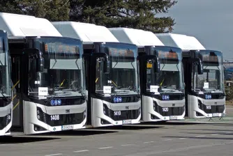 Нови 30 автобуса на природен газ в София