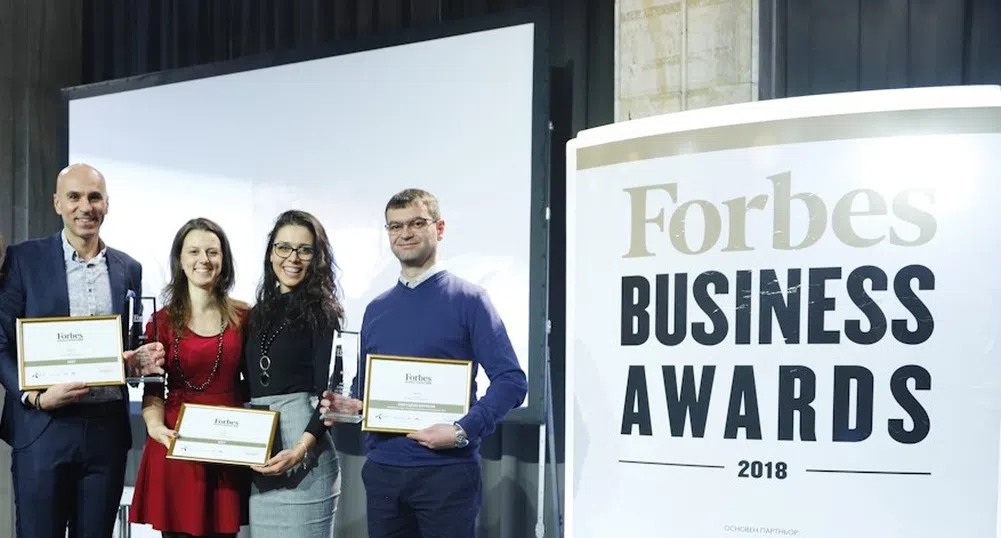 TESY грабна три награди от „Бизнес наградите на Forbes“ за 2018 г