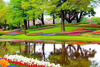 Най-красивата цветна градина в света затвори за първи път от 71 г