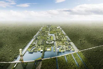 Смарт град, в който архитектура и природа са в хармония