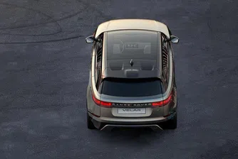 Първите снимки на новия Range Rover Velar 2018