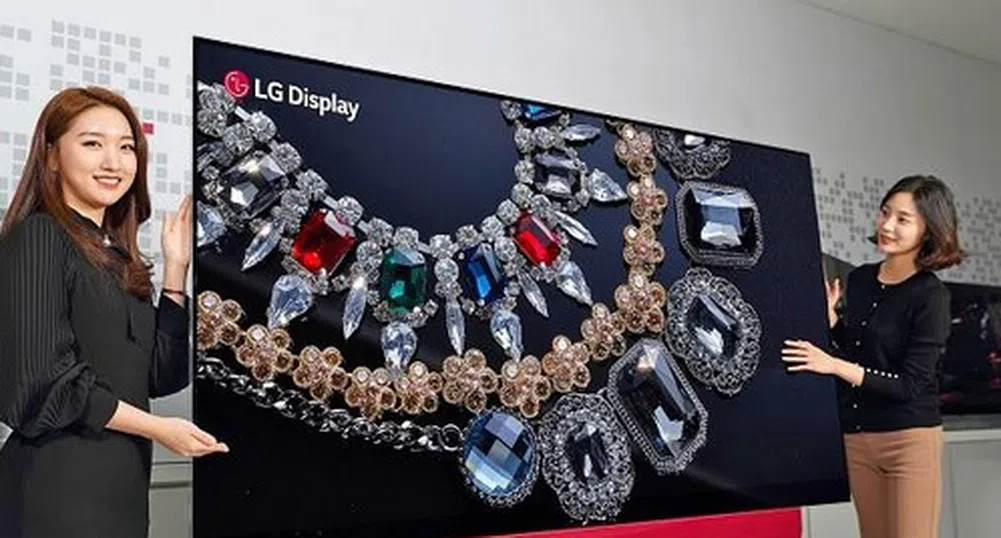 LG показа първия в света телевизор с 8K OLED екран