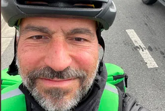 Шефът на Uber доставя храна и заработи 0.3% от заплатата си за 3.5 часа