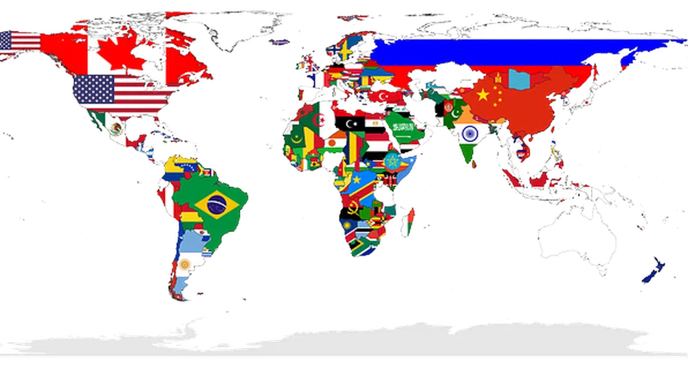 Единственият цвят, който липсва в националните знамена