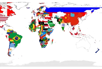 Единственият цвят, който липсва в националните знамена