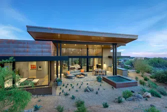 В пустинята може да е уютно, ако живеете в тази къща