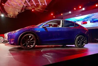 Tesla представи новия си кросоувър Model Y