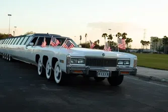 Реставрираха най-дългата кола в света (видео)