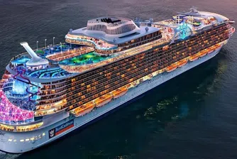 Най-големият круизен кораб в света е на прага на първото си плаване