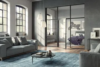 Врати Hörmann с лофт дизайн в модерен индустриален стил