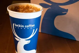 Акциите на Luckin Coffee поевтиняха с 39% за седмица