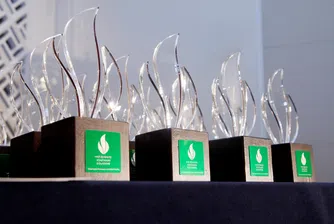 Пощенска банка с отличие Най-зелена банка в България