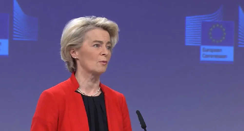 Фон дер Лайен: Устояхме на енергийното изнудване от Русия