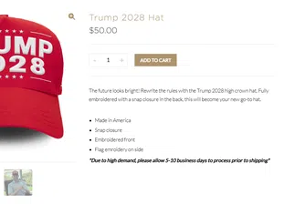 Трети мандат на Тръм в Белия дом би нарушил 22-рата поправка в Конституцията