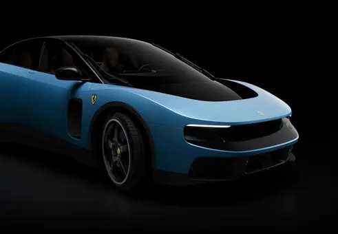 Ferrari представи първия си електромобил с „поляризиращ“ дизайн
