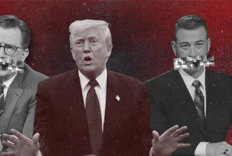 Войната на Тръмп с вечерното шоу