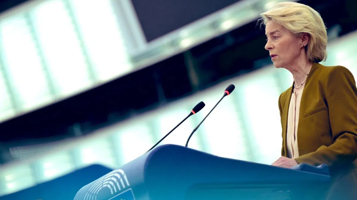 Фон дер Лайен пред ЕП: Суверенитетът на Украйна трябва да бъде запазен. Нейното бъдеще е в нашия Съюз