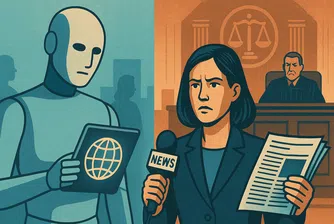 Когато получаваме информацията си чрез изкуствен интелект, а медиите влизат в съдебната зала, залогът вече не е само в кликовете, а в самата стойност на съдържанието