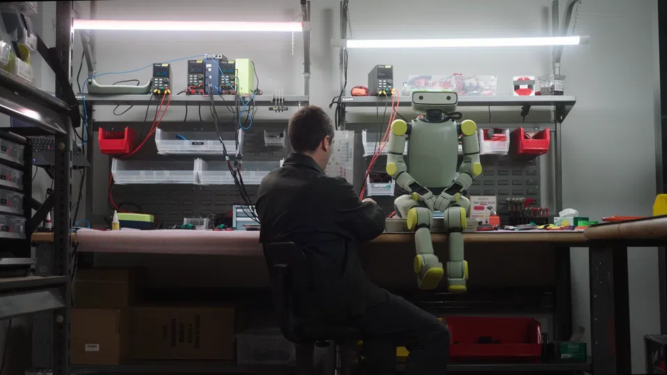 Sprout е малък, дружелюбен хуманоиден робот, проектиран да взаимодейства с хората