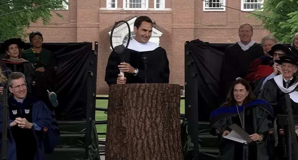 Най-важният урок от речта на Федерер с над 1,7 млн. гледания