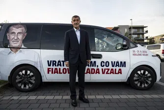 Андрей Бабиш, който често използва риториката на Орбан и Фицо, отново се издига в националните проучвания в Чехия