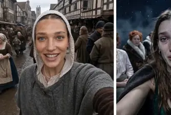 Новият хит в YouTube: AI инфлуенсъри, които пътуват през вековете