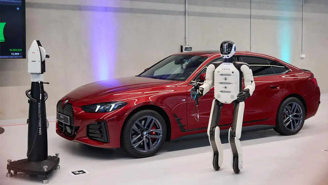 Според BMW хуманоидните роботи са бъдещето на автомобилното производство