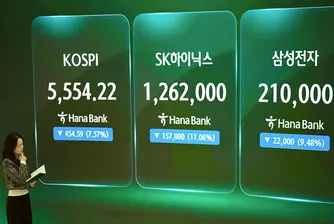 Рекордите вече не стигат: Акциите на Samsung падат въпреки историческата печалба