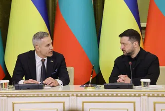 България и Украйна подписаха споразумение за 10-годишно сътрудничество в отбраната