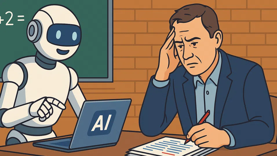 AI срещу уморените учители: Кой е истинският победител