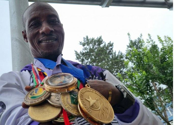 Découvrez Oumar Koné, l'athlète ivoirien le plus médaillé du monde