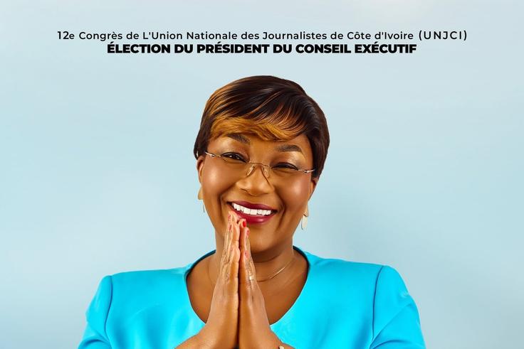 Marie-Laure N'goran Elue Nouvelle Présidente De L'union Des Journalistes De Côte D'ivoire (UNJCI)