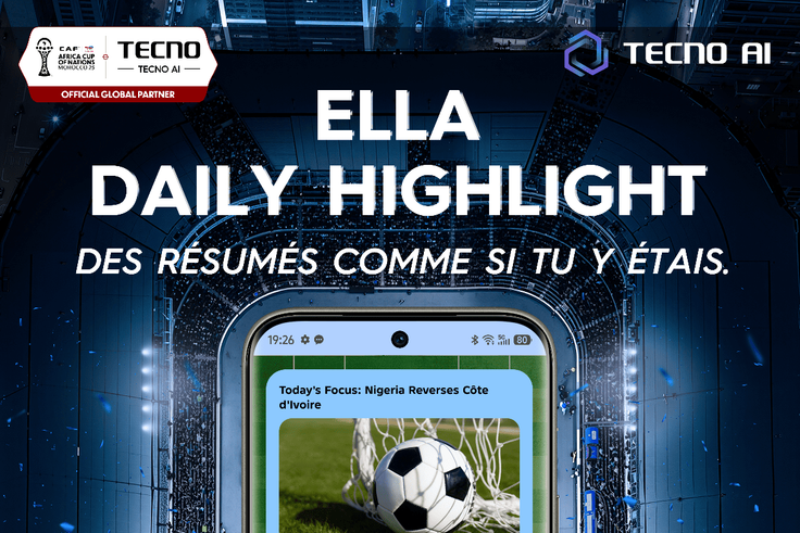Les fonctionnalités IA de TECNO, prêtes pour la CAN 2025, incarnent une nouvelle ère du visionnage du football sur mobile