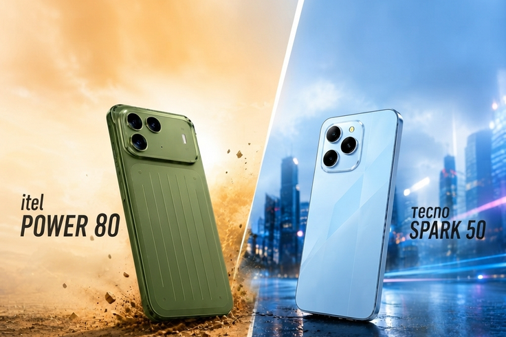 itel POWER 80 vs Tecno Spark 50 : deux smartphones puissants, mais un vrai avantage terrain pour le POWER 80