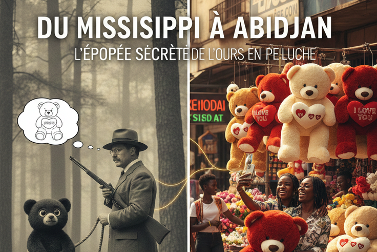 Du Mississippi à Abidjan : comment l’ours en peluche est devenu le cadeau fétiche des amoureux