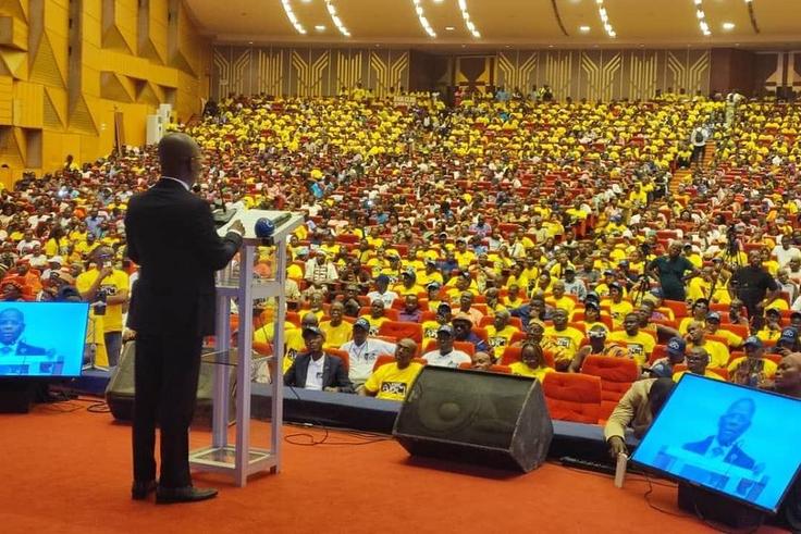 Le député-maire de Tiassalé Antoine Assalé Tiémoko lance son parti politique à Yamoussoukro