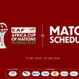 2025 AFCON match schedule revealed by CAF