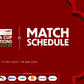 2025 AFCON match schedule revealed by CAF