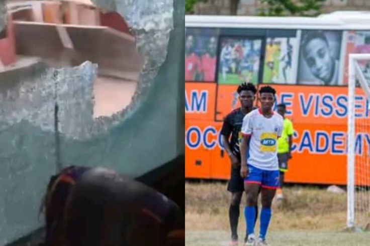 True Democracy fans attack Attram DeVisser team bus, stone players after league match