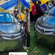 Ghana hits milestone in automobile manufacturing as KsTU students unveil electric car that charges while moving