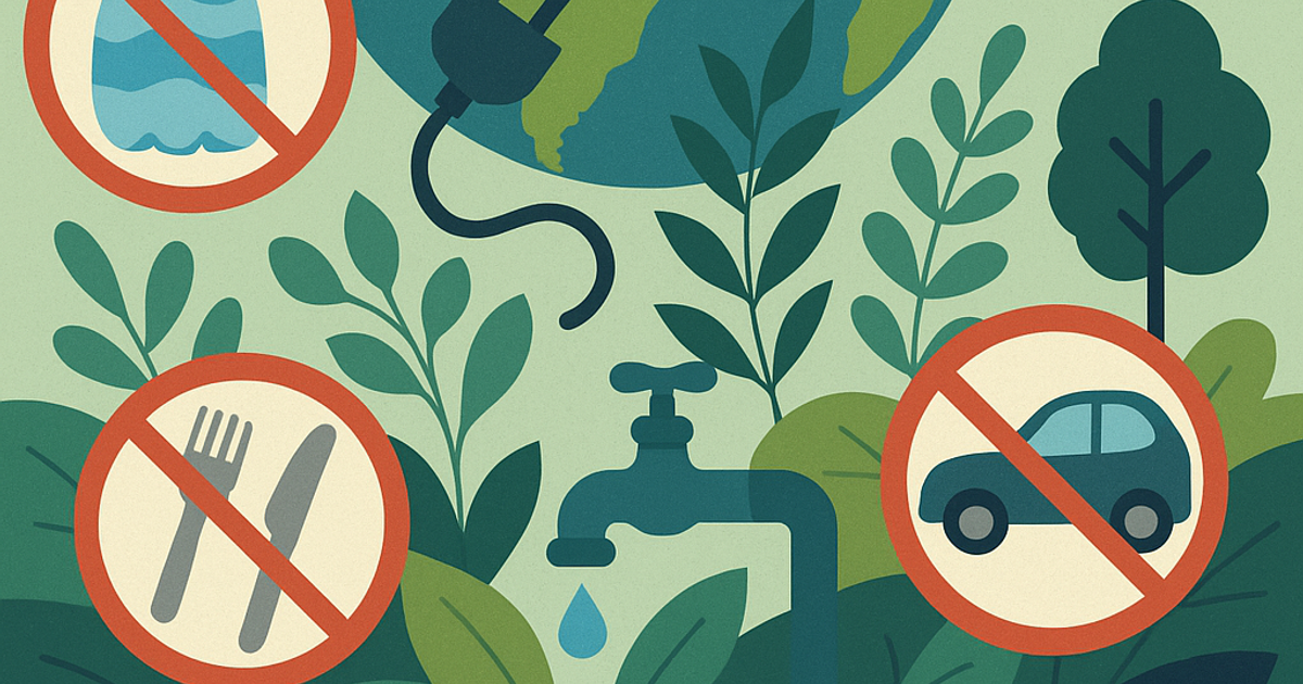 5 everyday habits you must stop today to protect the environment ...