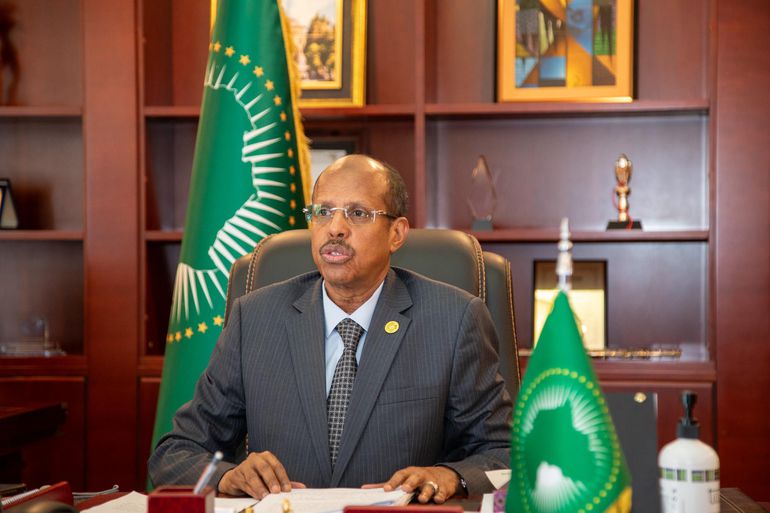 Chairperson of the African Union Commission, Mahmoud Ali Youssouf,