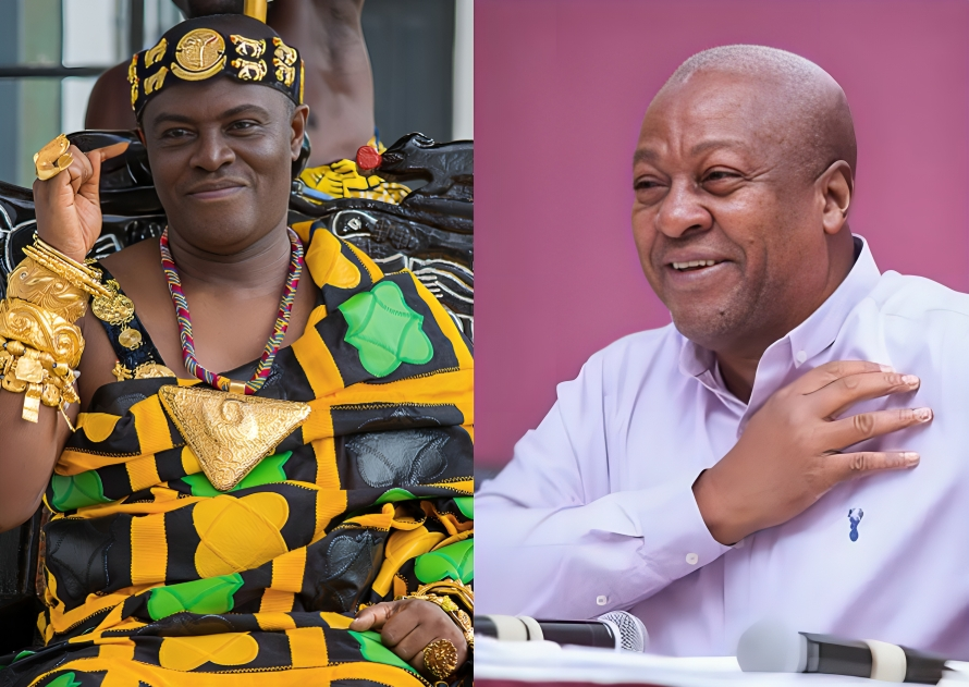 Dormaahene hails Mahama, says he’ll carry him at his back if cedi hits GH?8 to $1 [Video]
